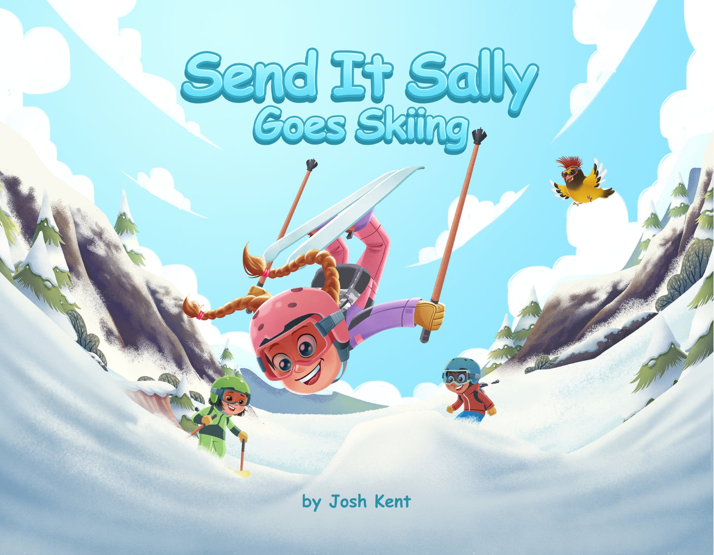 Send It Sally Goes Skiing